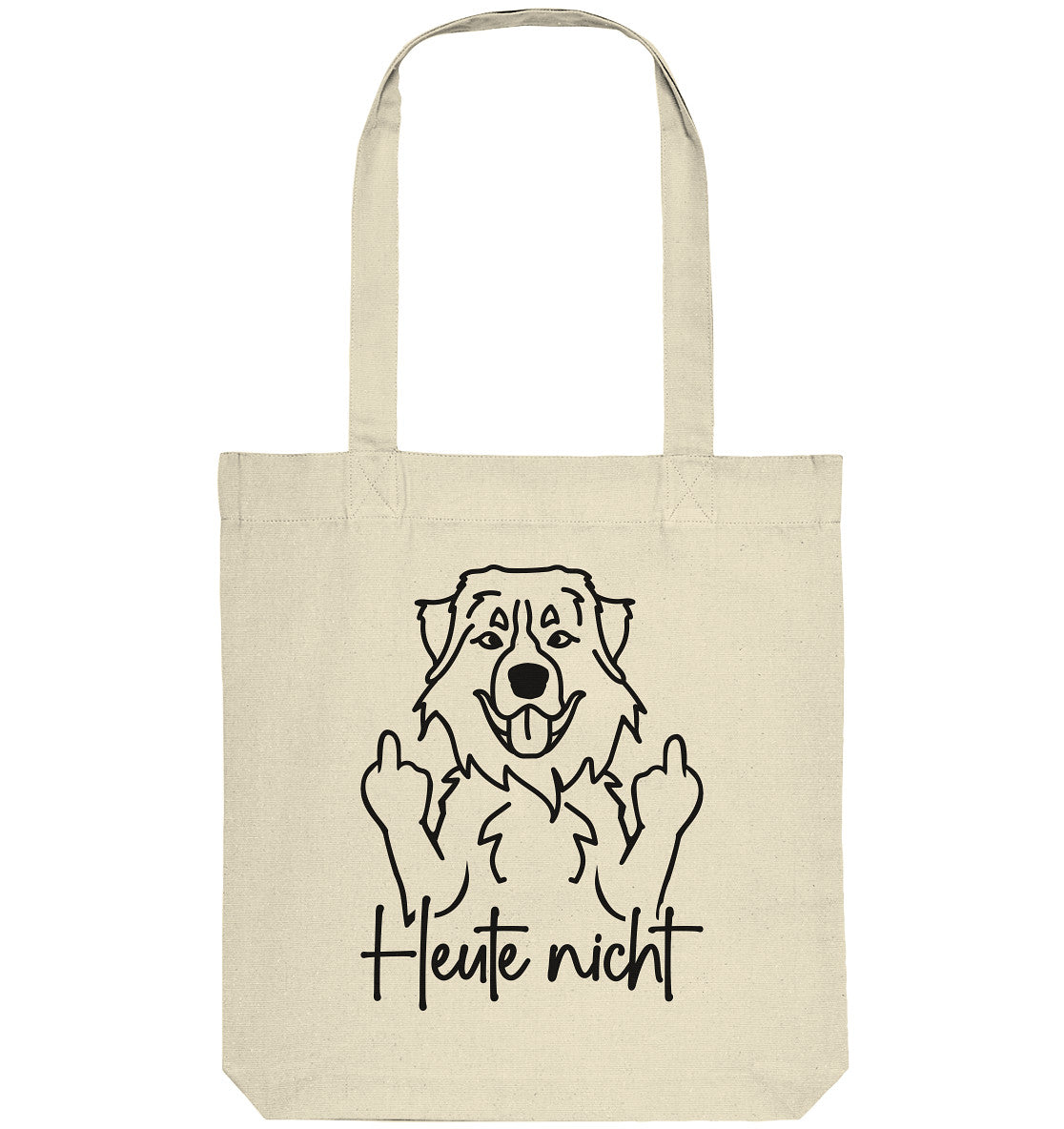 Heute nicht - Berner Sennenhund - Organic Tote-Bag