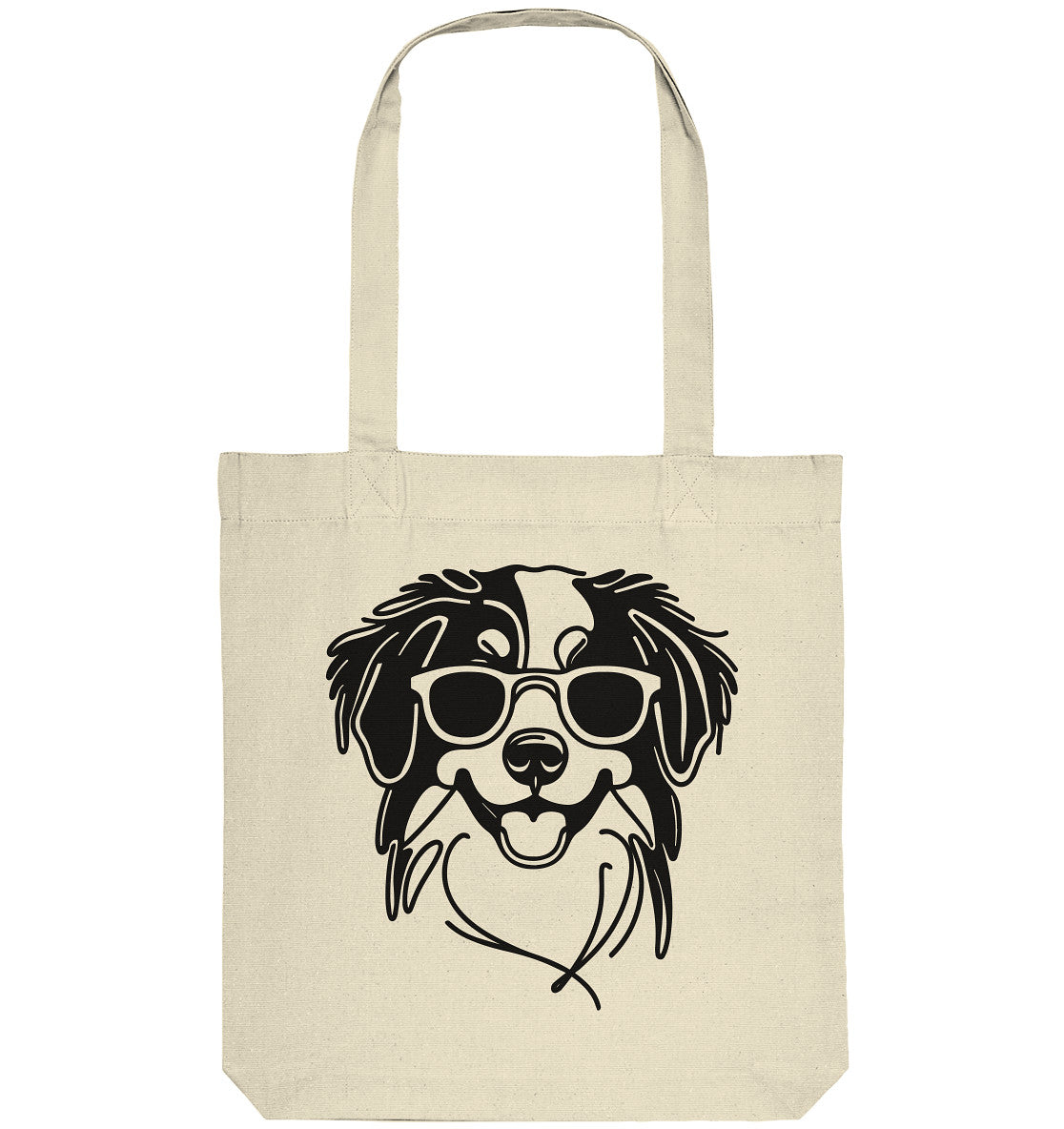 Line Art - Cooler Kooikerhondje - Organic Tote-Bag