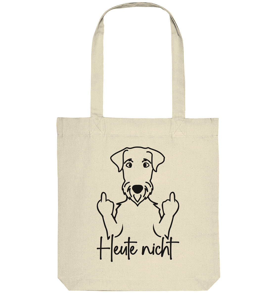 Heute nicht - Airedale Terrier - Organic Tote-Bag