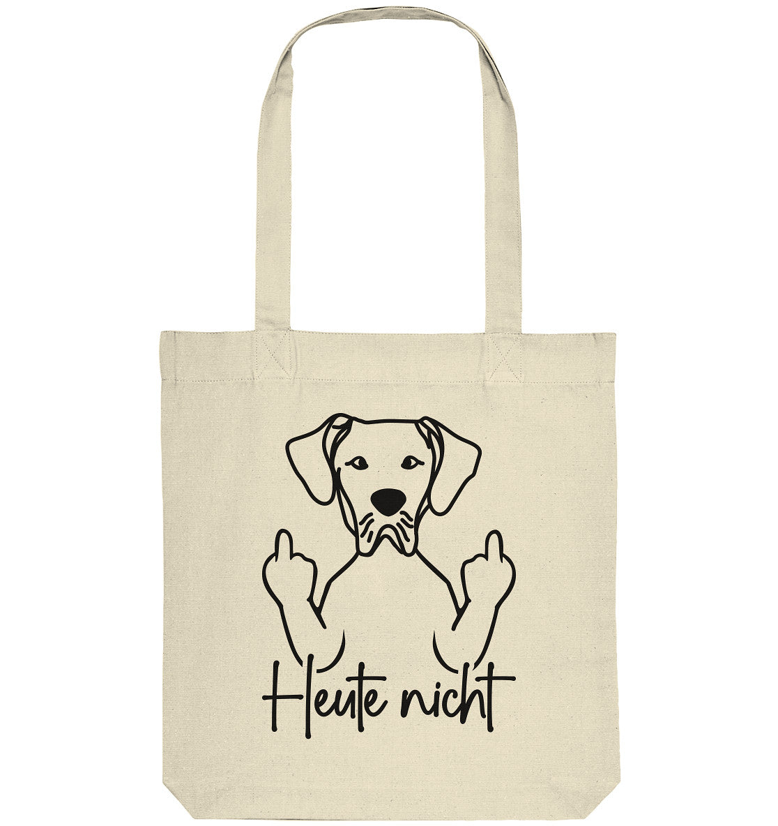 Heute nicht - Deutsche Dogge - Organic Tote-Bag