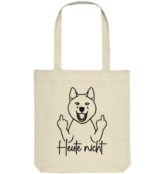 Heute nicht - Akita - Organic Tote-Bag