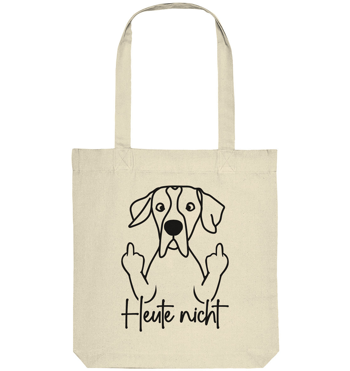 Heute nicht - English Pointer - Organic Tote-Bag