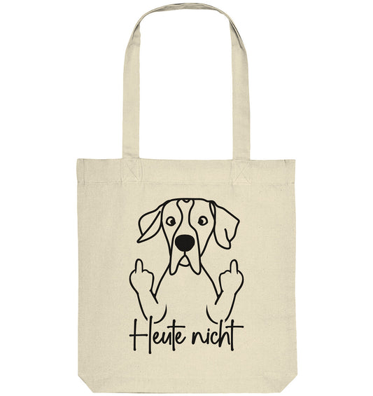 Heute nicht - English Pointer - Organic Tote-Bag