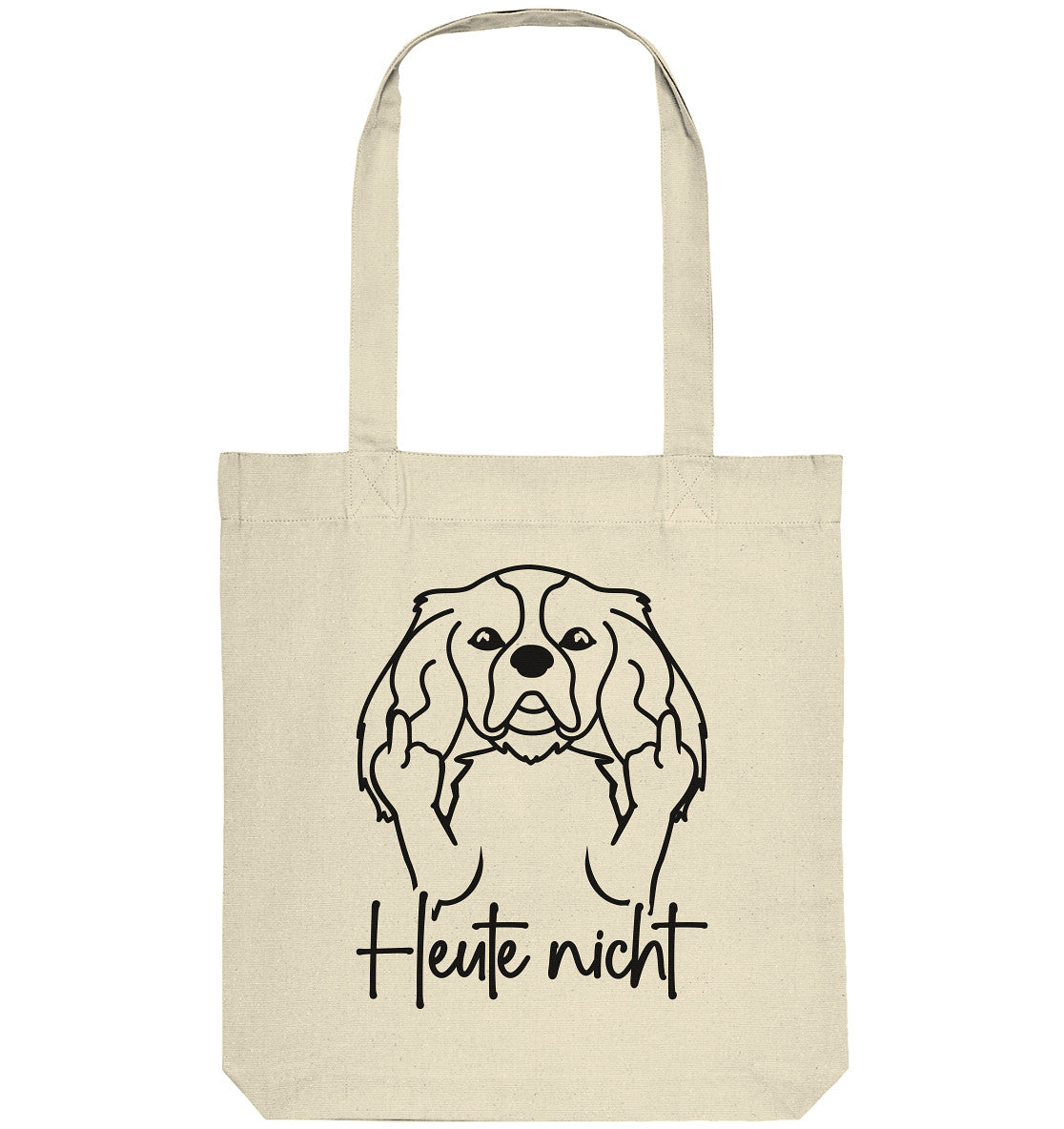 Heute nicht - Cavalier King Charles Spaniel - Organic Tote-Bag