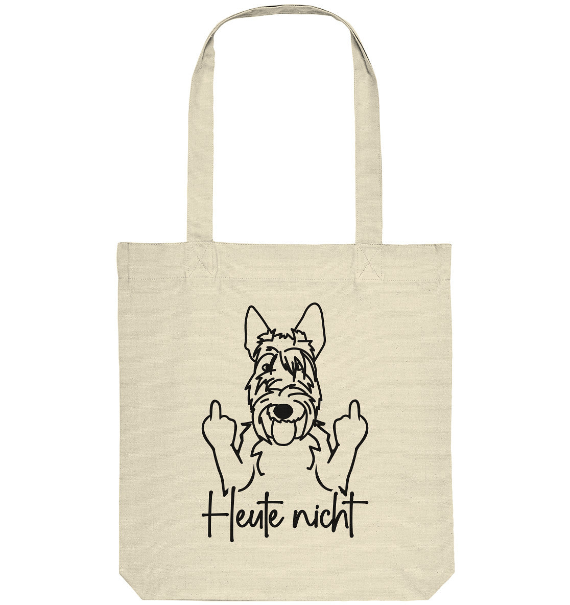 Heute nicht - Scottish Terrier - Organic Tote-Bag