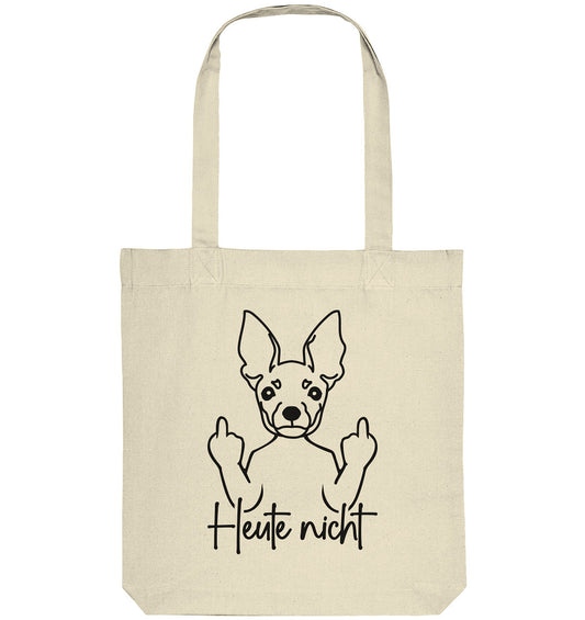 Heute nicht - Zwergpinscher - Organic Tote-Bag