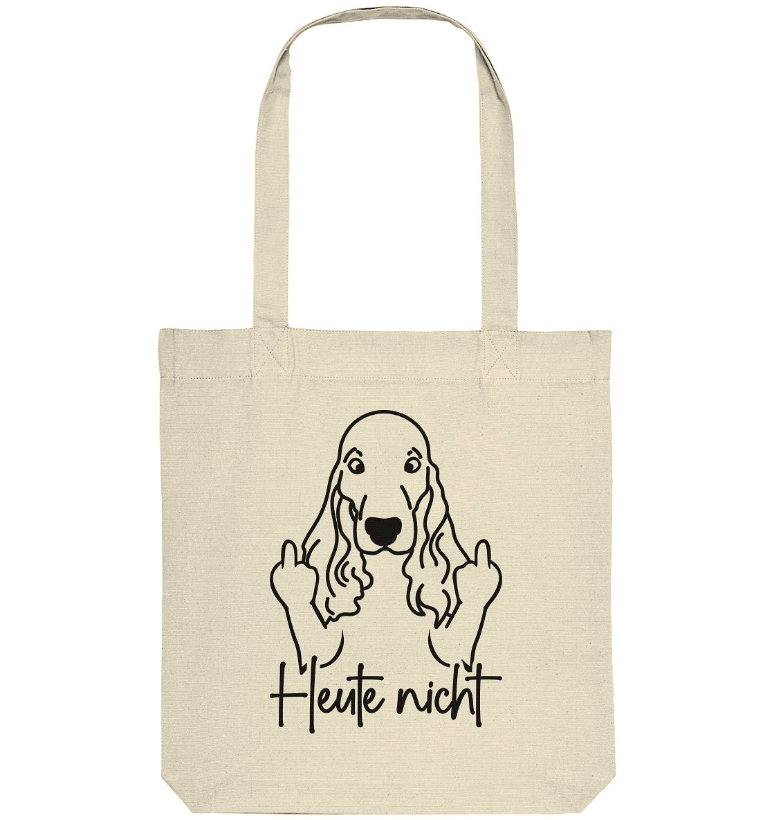 Heute nicht - Cocker Spaniel - Organic Tote-Bag