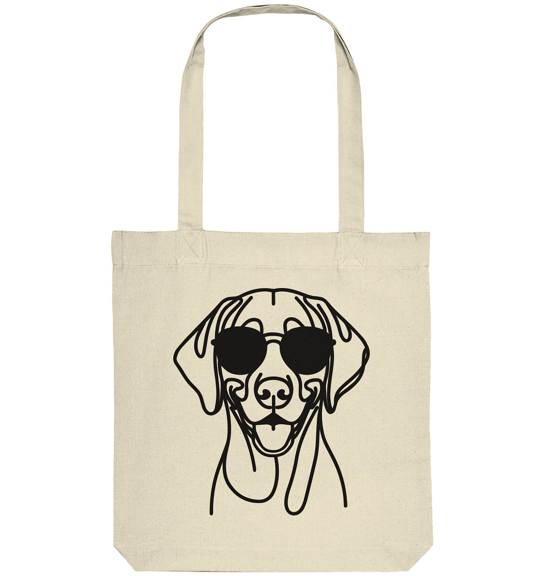 Line Art - Cooler Vizsla - Organic Tote-Bag