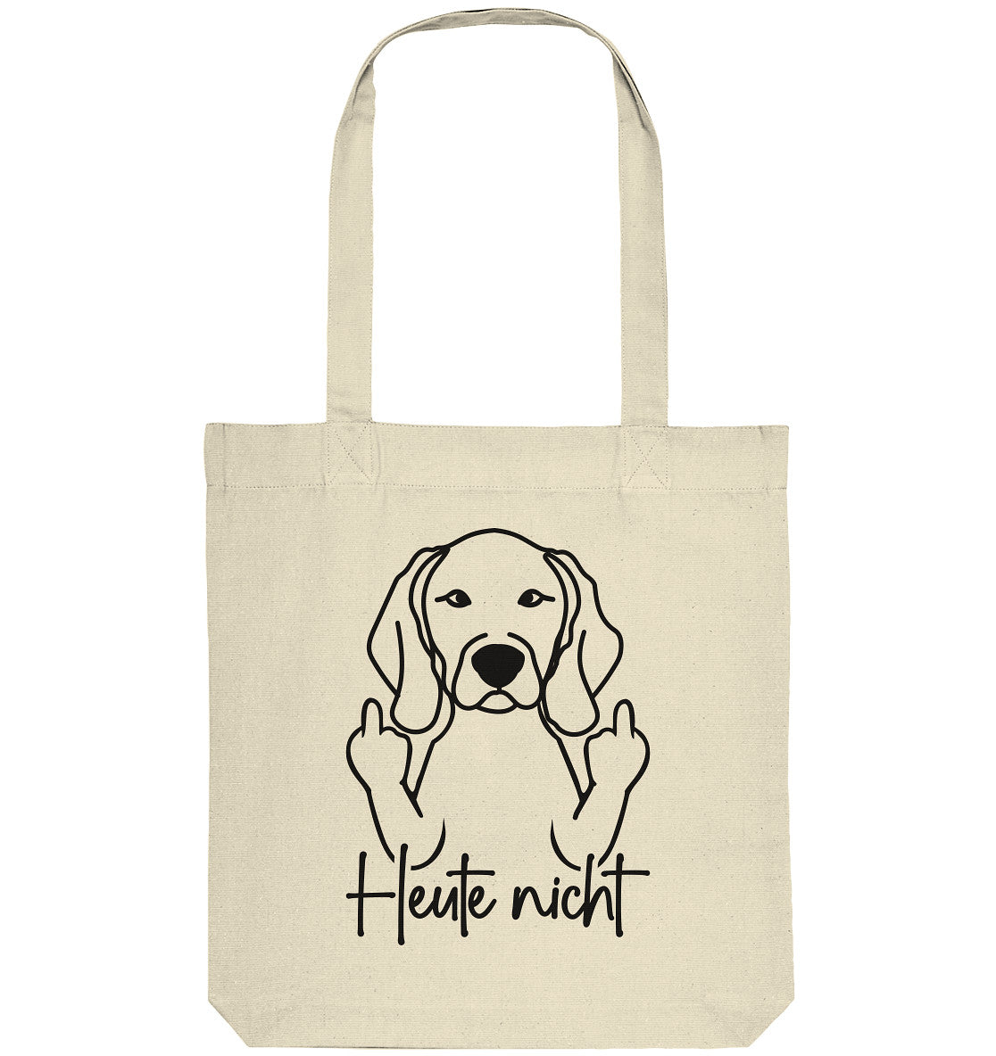Heute nicht - Weimaraner - Organic Tote-Bag
