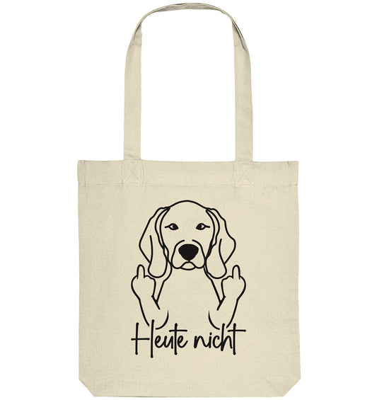 Heute nicht - Weimaraner - Organic Tote-Bag