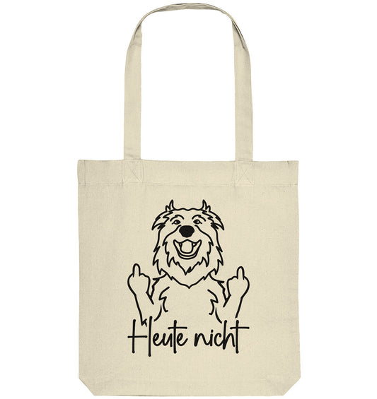 Heute nicht - Australian Shepherd - Organic Tote-Bag