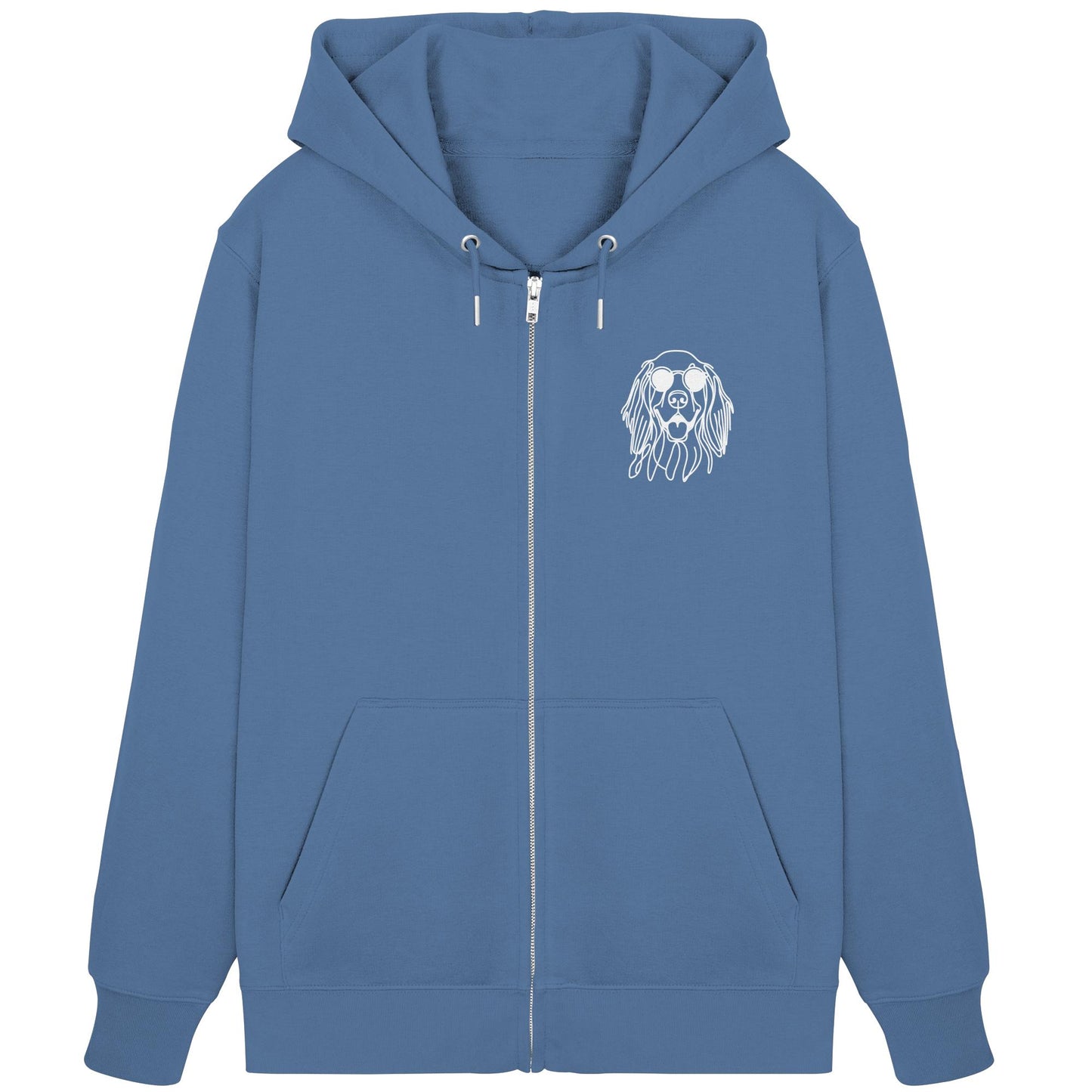 Line Art - Cooler Gordon Setter - Organic Zipper