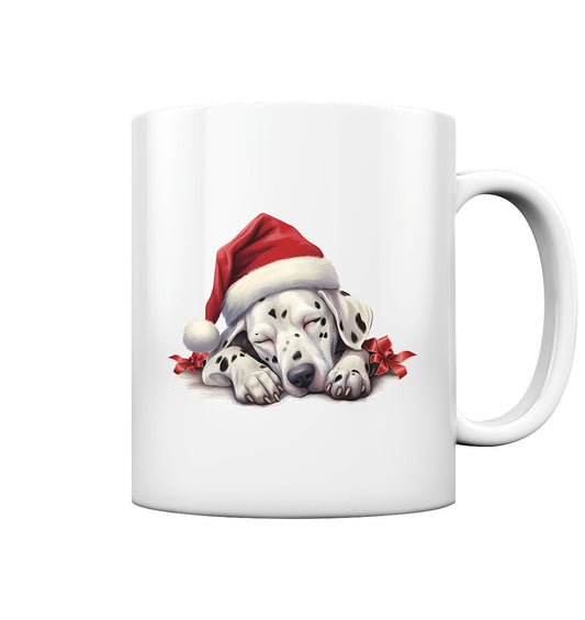 X-mas Dalmatiner - Tasse glossy