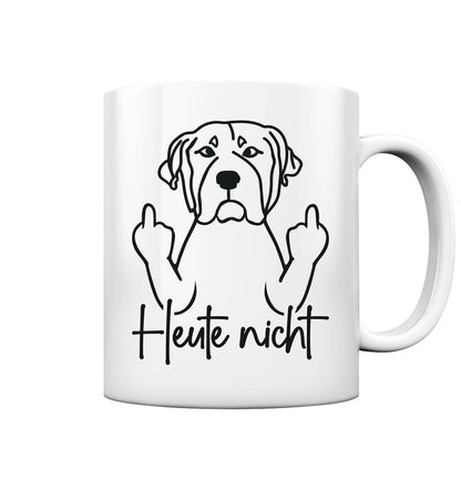 Heute nicht - Rottweiler - Tasse glossy