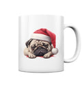 X-mas Mops - Tasse glossy