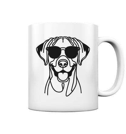 Line Art - Cooler Rhodesian Ridgeback - Tasse glossy