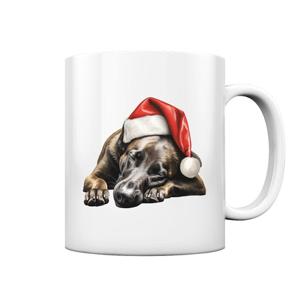 X-mas Holländischer Schäferhund - Tasse glossy