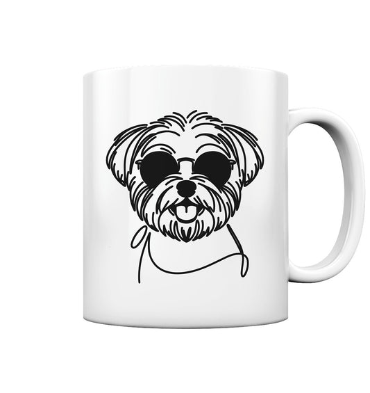 Line Art - Cooler Malteser - Tasse glossy