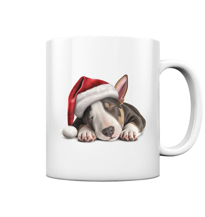 X-mas Bullterrier - Tasse glossy