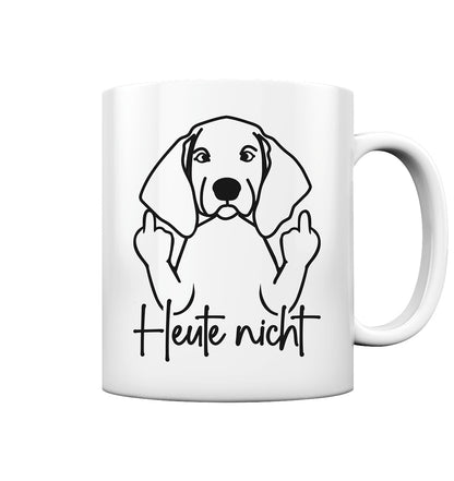 Heute nicht - Vizsla - Tasse glossy