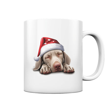 X-mas Weimaraner - Tasse glossy