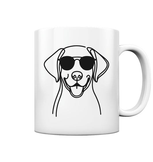 Line Art - Cooler English Pointer - Tasse glossy