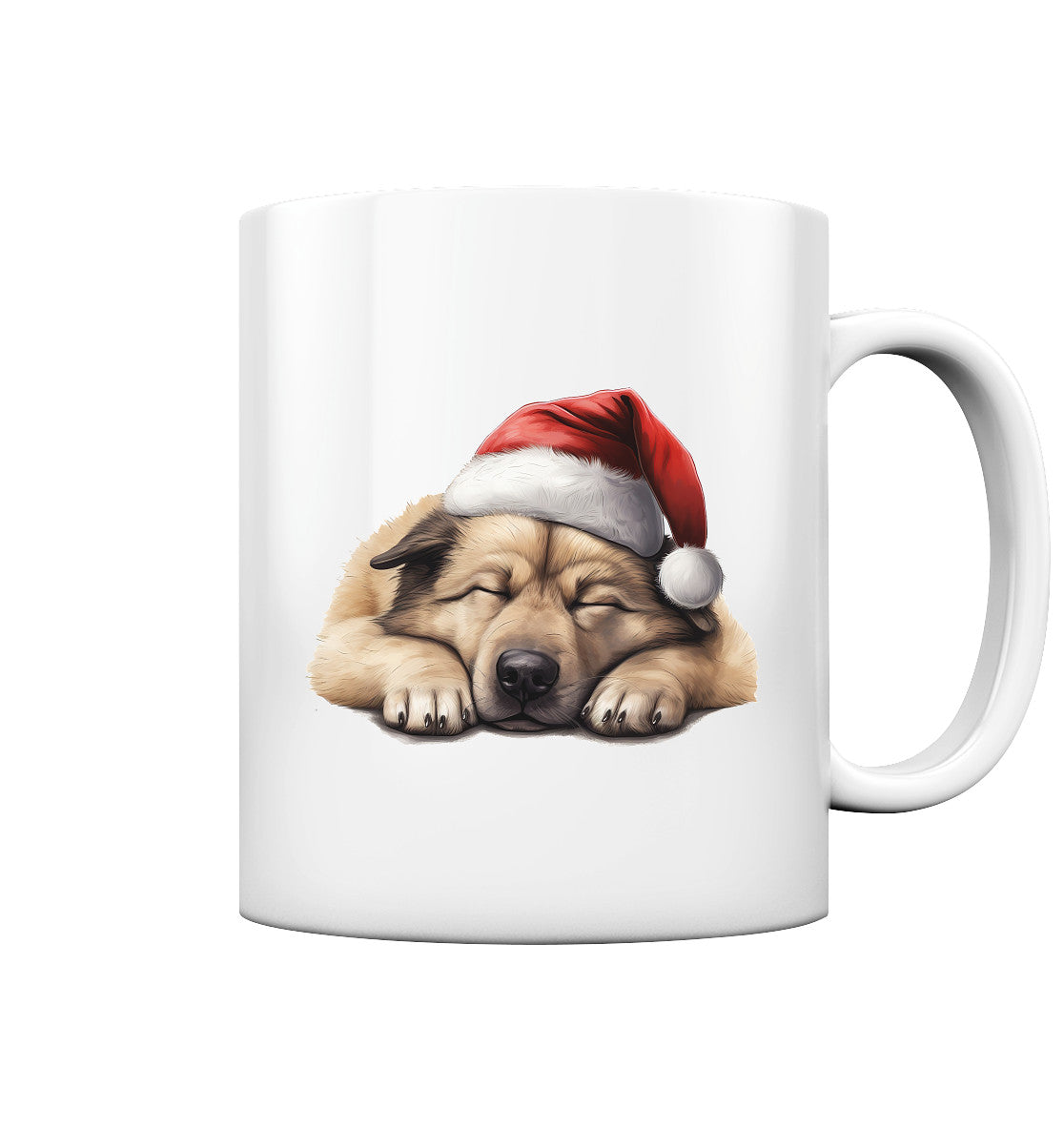 X-mas Eurasier - Tasse glossy