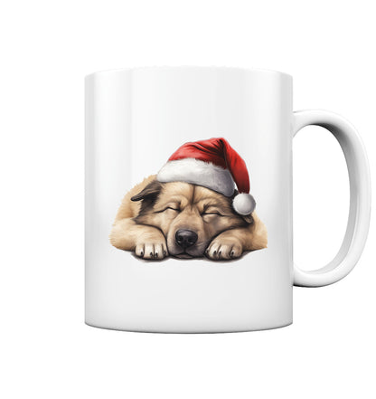 X-mas Eurasier - Tasse glossy