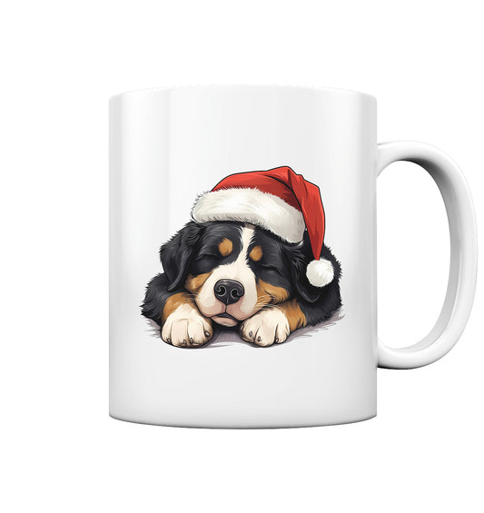 X-mas Berner Sennenhund - Tasse glossy