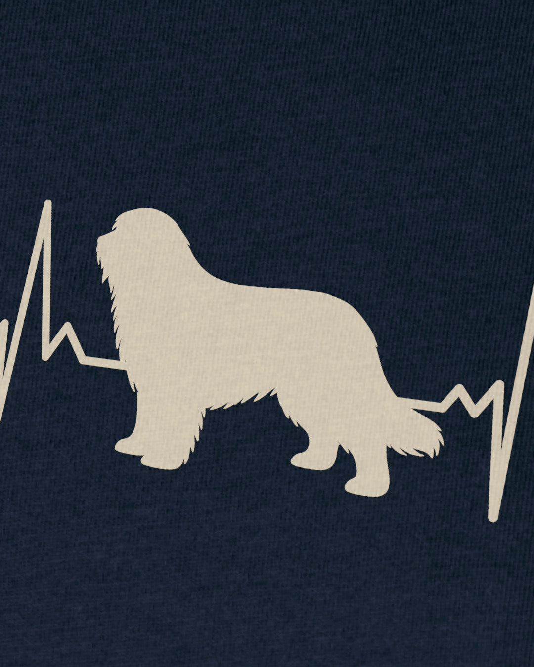 Motiv nah - Herzschlag Bearded Collie