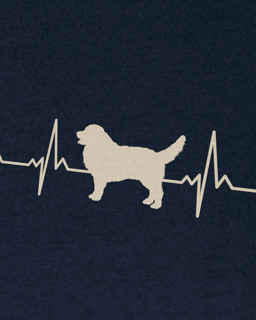 Herzschlag Leonberger - Organic Hoodie