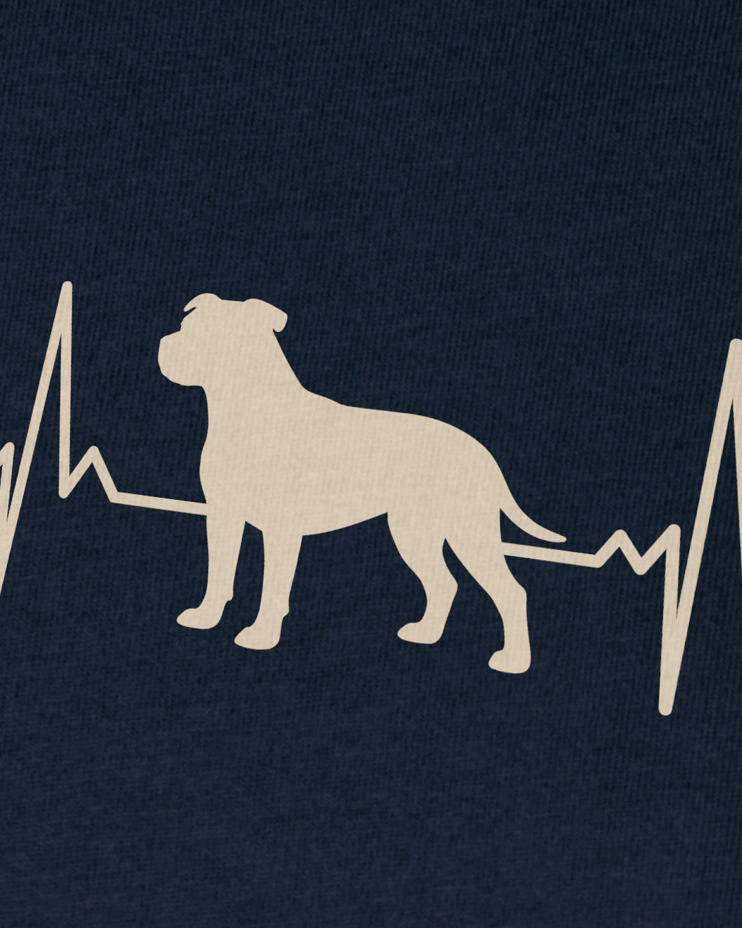 Motiv nah - Herzschlag Staffordshire Bullterrier