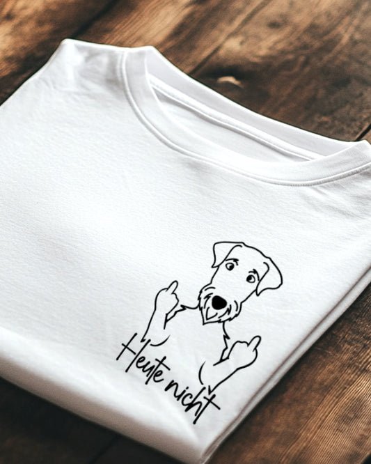 Heute nicht - Airedale Terrier - Motiv