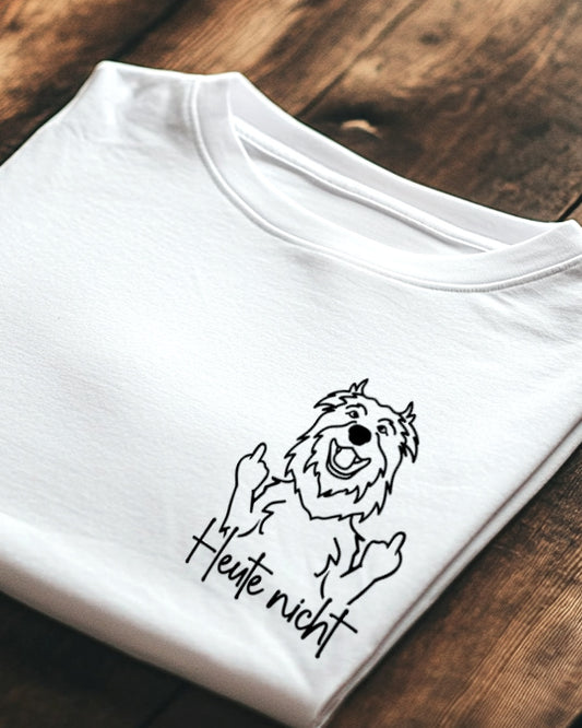 Heute nicht - Australian Shepherd - Motiv