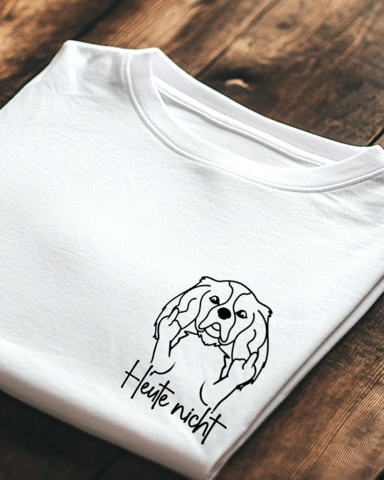 Heute nicht - Cavalier King Charles Spaniel - Motiv