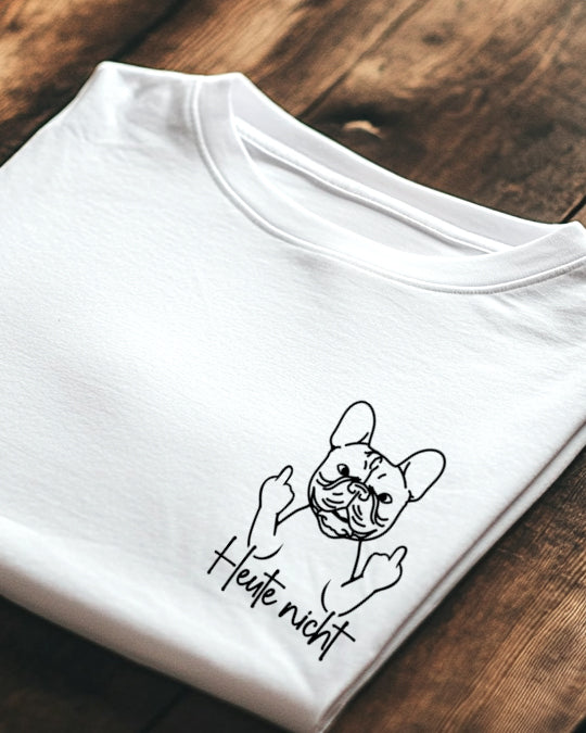 Heute nicht - Französische Bulldogge - Motiv