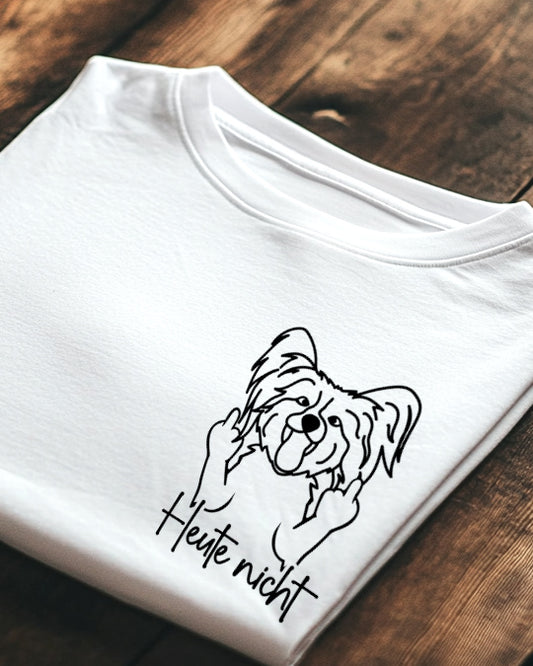 Heute nicht - Papillon - Motiv