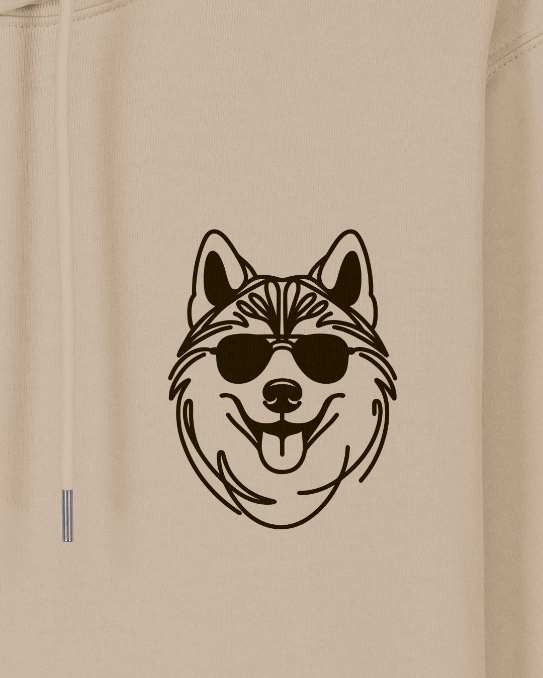 Line Art - Cooler Husky - Motiv