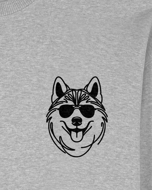 Line Art - Cooler Husky - Motiv