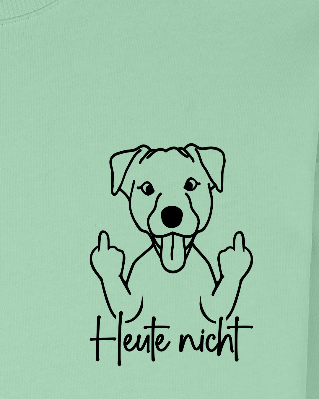 Heute nicht - Jack Russell - Motiv