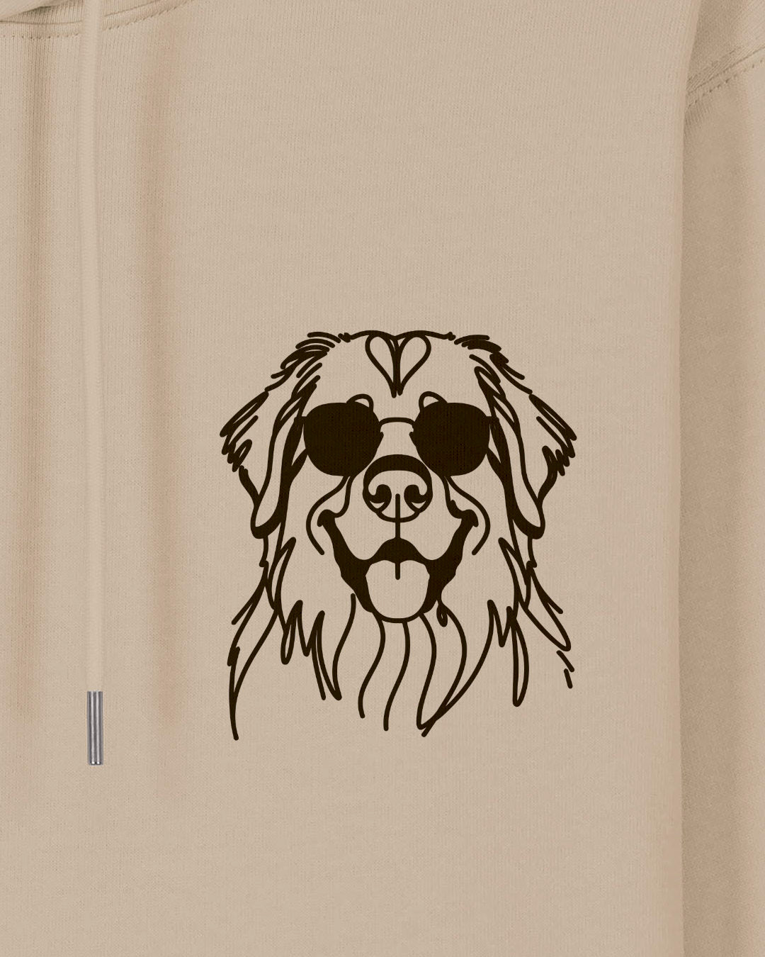 Line Art - Cooler Leonberger - Motiv