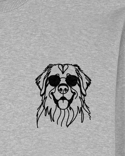 Line Art - Cooler Leonberger - Motiv