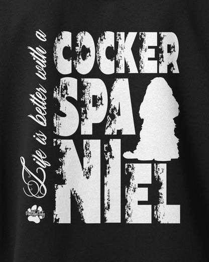 Motiv nah - Life is better with a Cocker Spaniel