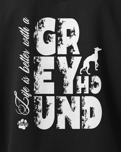 Motiv nah - Life is better with a Greyhound