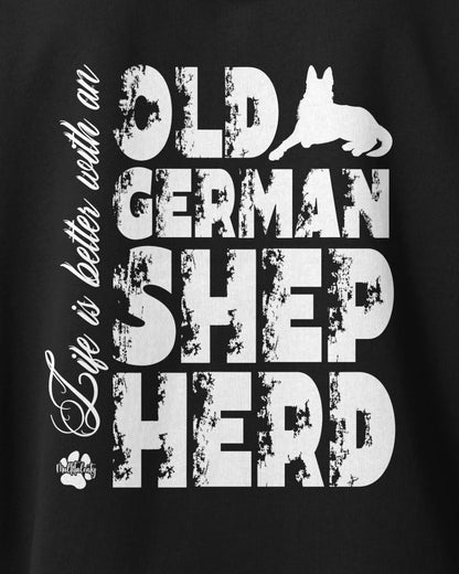 Motiv nah - Life is better with an Old German Shepherd