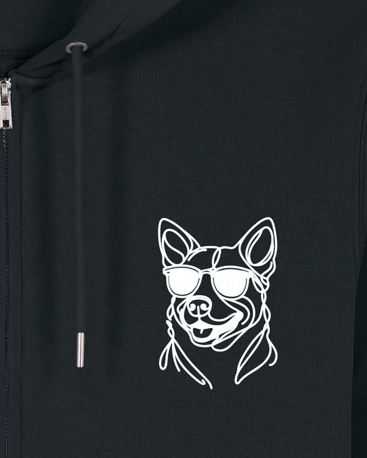 Line Art - Cooler Australian Cattle Dog - Motiv