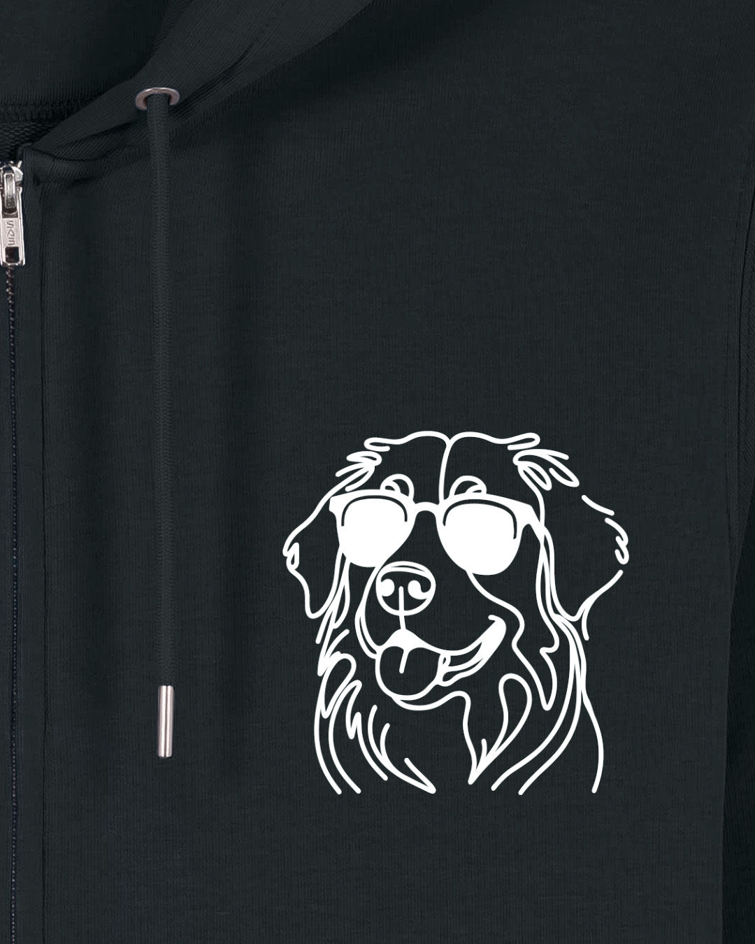Line Art - Cooler Berner Sennenhund - Motiv