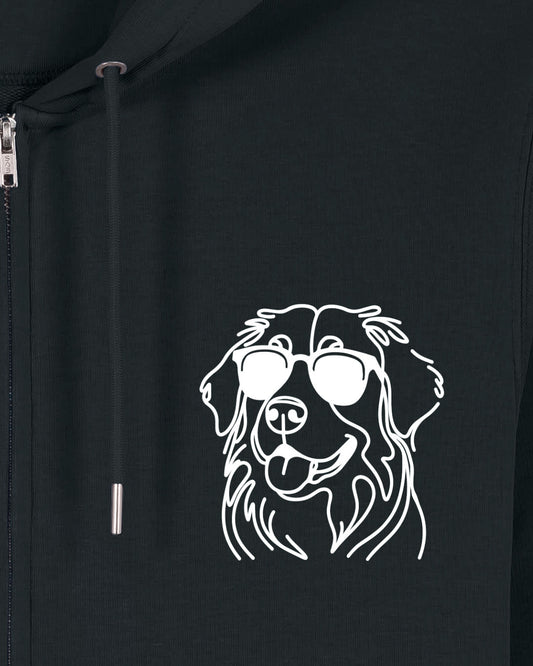 Line Art - Cooler Berner Sennenhund - Motiv