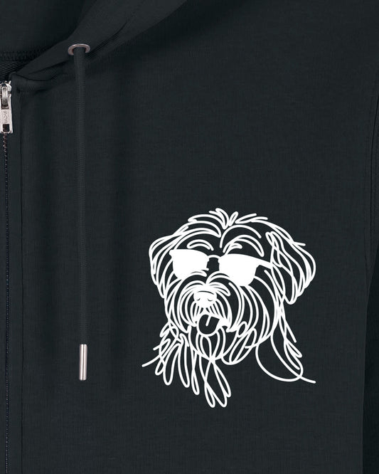 Line Art - Cooler Briard - Motiv