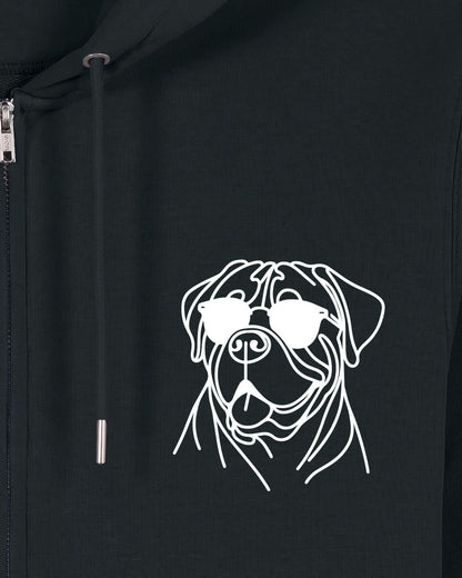 Line Art - Cooler Bullmastiff - Motiv